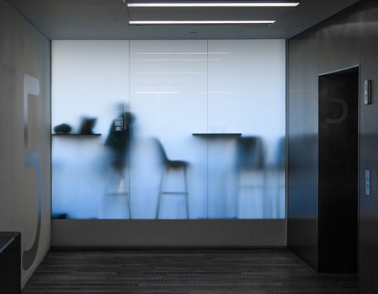 frosted glass